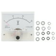 thumbnail image 1 of Voltímetro de CC de puntero, medidor de voltaje de panel, instrumento de medición 85C1 CC 0~30 V, 1 of 14