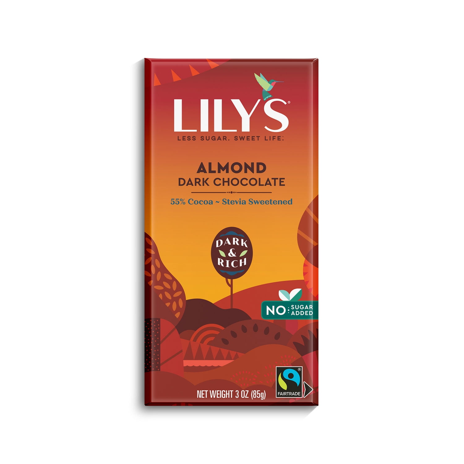 Lily's Dark Chocolate Bar, 3 oz