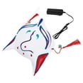 thumbnail image 2 of 1 unid Halloween Party Brillante Fox Mask Party Bar Bar Fox Luminoso Mascarilla Mascarilla Prop, 2 of 5