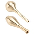 thumbnail image 2 of SHISUYAN 2PCS Pure Copper Mini Vase Ornament Desktop Brass Vase Creative Vase (2 Styles), 2 of 8