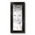 thumbnail image 2 of ArtToFrames 5" x 13" Wooden Finish Mahogany Picture Frame, 5x13 inch Brown Wood Poster Frame (WOM-4958), 2 of 7