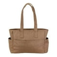 thumbnail image 7 of Kalencom Nola Tote Diaper Bag with Changing Pad & Stroller Straps, Toffee, 7 of 7