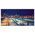thumbnail image 2 of Welcome in Chicago Highway Traffic - Cityscape Canvas Print, 2 of 3