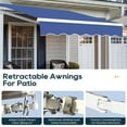 thumbnail image 2 of 8.2'x6.5' Patio Awning Retractable, 2 of 6