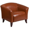 thumbnail image 1 of HERCULES Imperial Series White Leather Chair, 1 of 9
