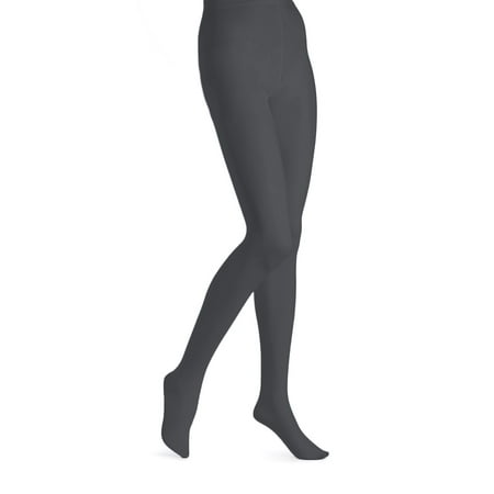 EMEM Apparel Women s Ladies Plus Size Queen Opaque Footed Tights Fashion Hosiery Stockings Black 1X