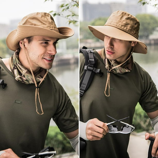 Uv Protection Bucket Hat UV Protection Bucket Hat Men Sun Hat Fisherman S  Hat Outdoor Straw Bucket Hat For Fishing Hunting 