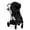 Raven Black, variant on Britax® Prism™ Full-Size Modular Stroller, 1-Step Compact Fold, Telescoping Handlebar — Teak