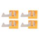 thumbnail image 2 of Cerradura Eléctrica Industrial, Acero Galvanizado A3 Y Dispositivo De Bloqueo De Disyuntor Multifuncional PA Compacto Fácil Instalación 4 Piezas Ligero Para Mecanizado, 2 of 7