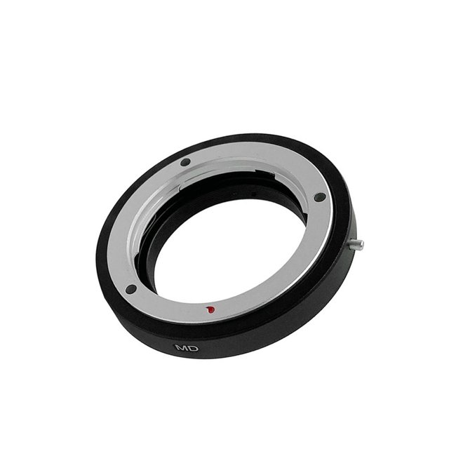 Tholdsy Primer plano del anillo adaptador de lente de montura MD-EOS para Minolta MD MC para cámaras con montura EF Cámaras de vídeo