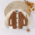 thumbnail image 2 of KyCheLot Baby Boys Girls Coat Winter Fleece Warm Button down Thicken Long Sleeve Jacket 3 Months-3 Years, 2 of 7