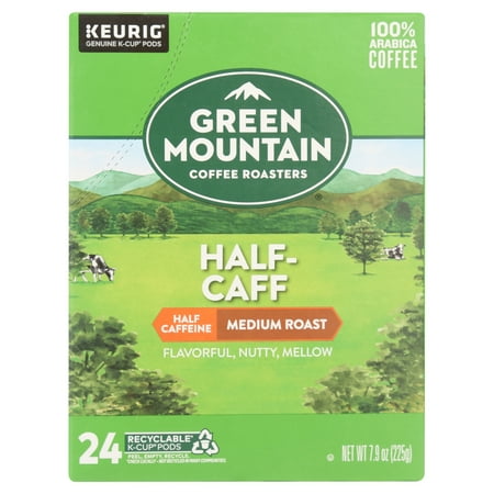 UPC 099555069990 product image for Green Mountain Coffee Roasters  Half Caff Medium Roast K-Cup Coffee Pods  24 Cou | upcitemdb.com