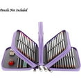 thumbnail image 2 of KEINXS Handy Wareable Oxford Colored Pencil Bags Large 72 Slots Pencil Organizer Portable Watercolor Pencil Wrap Case (Black), 2 of 5
