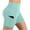 Mint Green, variant on Women's High-Waisted Yoga Shorts with Side Pockets, Stretchy Workout Bottoms for Running, Fitness or Lounge Wear, Limited Time Offer Under 10 Dollars