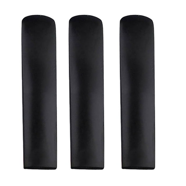 GLFILL 3 Pcs Résine Plastique Saxophone Roseau 2.5 Force pour Alto Sax Vent Bois Pièces Instruments de Musique Accessoires Noir