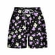 thumbnail image 4 of Pantalones Cortos Sueltos para Mujeres de Verano Impreso Encaje Hasta Bolsillo Elástico Pantalones Cortos Casuales Poliéster, Moda Pantalones Cortos de Verano para Uso Diario Y de Ocio, 4 of 8