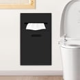 thumbnail image 4 of Recessed Bathroom Trash Can 1.6 Gal Stainless Steel Toilet Niche with Toilet Paper Holder and Hidden Trash Can Wall Mounted Tilt Out Trash Bin Cabinet for Kitchen No Tile (Black), 4 of 9