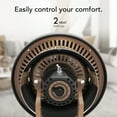 thumbnail image 6 of Vornado VHEAT Alchemy Vintage Space Heater, Retro Metal Design, Gunmetal, 6 of 6