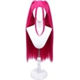 thumbnail image 6 of Guvpev G'irls Popular Singer Cosplay Costume, 2-Piece Pop Idol Group Cosplay Outfit with Wig, Graphic T-shirt & Skirt for Halloween Cosplay Dress Up, Birthday Party & Stage Performance, Ages 3-14, 6 of 8