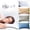 White, variant on Elainilye White Hotel-Grade Velvet Pillow, Soft Down Bed Pillow 18.89x29.13in, Supportive Memory Foam Pillow Core for Back, Side, Stomach Sleepers