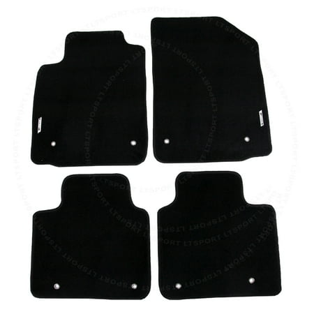For 07 12 Lexus Es350 Custom Fit Premium Nylon Black Floor Mats