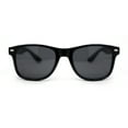 thumbnail image 3 of Boys Child Size All Black Classic Iconic Horn Rim Plastic Sunglasses, 3 of 4