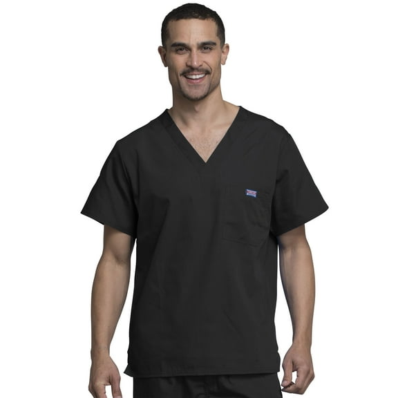 Cherokee Workwear Originals Men Scrubs Top V-Neck 4789