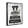 thumbnail image 3 of Stupell Industries Glam Fashion Book Stack Grey Bow Pump Heels Ink Jet Black Framed Floating Canvas Wall Art, 24x30, by Amanda Greenwood, 3 of 6