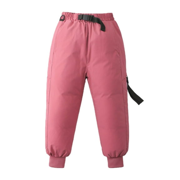 Coerni Boys Girls Insulated Snow Pants Water-Resistan𝐭 Ski Pant Adjustable Windproof Winter Warm Overalls Jogger Hiking Clothes