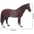 thumbnail image 5 of Horse Figurine Toy Simulation Miniature Animal Toy Collection Action Figure Modeling Horse Toy Animal Model Home Ornaments Accessory, 5 of 5