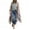 White, variant on Cover Up for women Floral Print Chiffon Loose Shawl Kimono Cardigan up Shirt Blouse