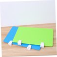 thumbnail image 3 of SHOWERORO Create Private Workstations 1Set Green Acrylic Rectangular Office Desk Divider 19.7x11.8in, 3 of 8