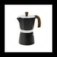 thumbnail image 1 of Cafetera Moka de 3 Tazas, Cafetera ExpréS, Cafetera Cubana, Herramienta para el Hogar y la Oficina (150 Ml, Negra), 1 of 5