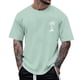 thumbnail image 1 of Playeras Algodon Para Hombre, Camiseta Informal De Verano A La Moda Para Playa, Con Estampado Digital 3D, Solapa Con Botones Y Manga Corta, 22, 1 of 4