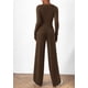thumbnail image 2 of Conjunto de Lounge PRETTYGARDEN para Mujer 2 piezas Marrón Talla S, 2 of 8