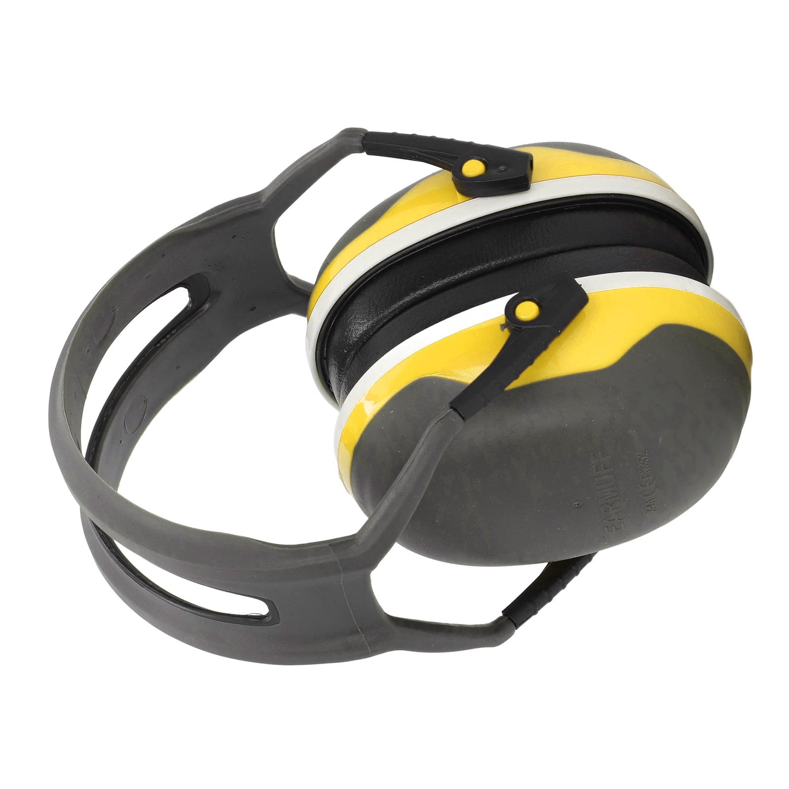YAHHU Infant Earmuffs Noise Reduction Lightweight Adjustable Hearing Protection Headset for Sleep Studying Yellow, 7.87 inches / 20 cm