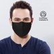 thumbnail image 3 of Máscara protectora reutilizable en 5 capas, lavable y duradera con clip nasal insertado, máscara protectora para uso diario, negro JAMW Sencillez, 3 of 5