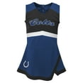 thumbnail image 2 of Girls Toddler Royal Indianapolis Colts Cheer Captain Dress with Bloomers, 2 of 4