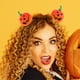 thumbnail image 5 of Pinza para el pelo de calabaza divertida para Halloween, tocado con cara sonriente, pinza para el pelo de calabaza, accesorio decorativo para el pelo de fiesta, 5 of 6