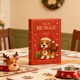thumbnail image 3 of YiJuHui 2pcs Beagle Dog Advent Calendar 2025 - 24-Day Christmas Countdown Ornament, Acrylic Pet Lover Holiday Decor, Festive Wall Hanging for Mantel Tree Party, 3 of 3