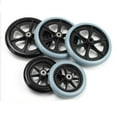 thumbnail image 2 of 6/8 Inch Wheelchair Front Wheel Replacement Universal Caster Wear-resistant Solid Tire Wheel Smooth Easy To Install ,Reliable, 2 of 4