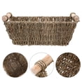thumbnail image 3 of Supvox Woven Desktop Storage Basket Assorted Color Synthetic Material Daily Use for Home Use 1Pcs, 3 of 7