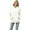 White, variant on LYMAYTER Womens Hoodies Sweatshirt Female Long Sleeve Loose Sweatsuit Fall Winter Solid Color Sweater Shirts S-2XL