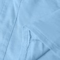 thumbnail image 7 of IROINNID On Sale Long Sleeve Pullover Shirt for Women Cotton Shirts for Women Comfortable Solid Color Tops d Loose Cotton And Linen Loose Shirt Blouse Round Neck Tops,Light Blue, 7 of 7