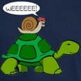 thumbnail image 3 of CafePress - Snail On Turtle T Shirt - Men's Classic Graphic Cotton T-Shirt, 3 of 4