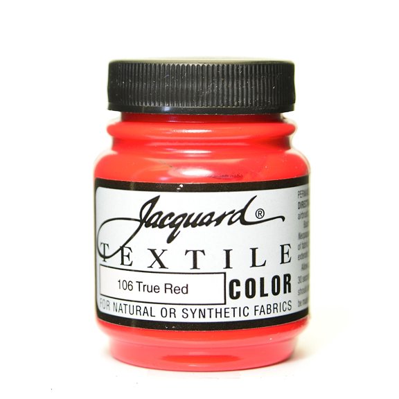 Textile Colors true red (pack of 4)