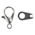 thumbnail image 2 of John Bead Must Have Findings Lobster Clasps - Pkg of 10, Silver, 12 mm, 2 of 2
