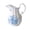 Sky Blue, variant on ZORVINEX French and Porcelain Vase - European Medieval Style Hydroponic Flower Planter, Elegant Living Room Desktop Decoration Ornament Sky Blue