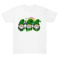 thumbnail image 4 of Ailaofu T-Shirt Amusant à Imprimé de Trèfle pour la Saint-Patrick pour Femmes, T-Shirt d'Été Décontracté à Manches Courtes et Col Rond, 4 of 5