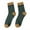 Green, variant on Dolkfu Non-Slip Men's Socks Size 9-11 Thicken Cotton Black Crew Socks with Cushion Thermal Wool Cozy Socks for Men